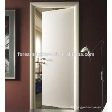 White Primed Flush Wooden Door